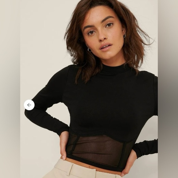 NA-KD Mesh Top - Picture 2 of 5